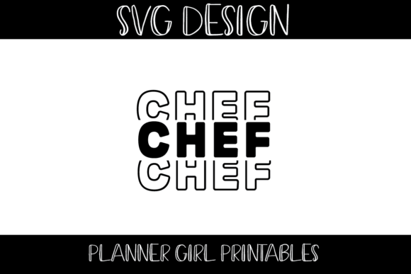 Download Chef SVG Design Occupation T-shirt - Premium Resources