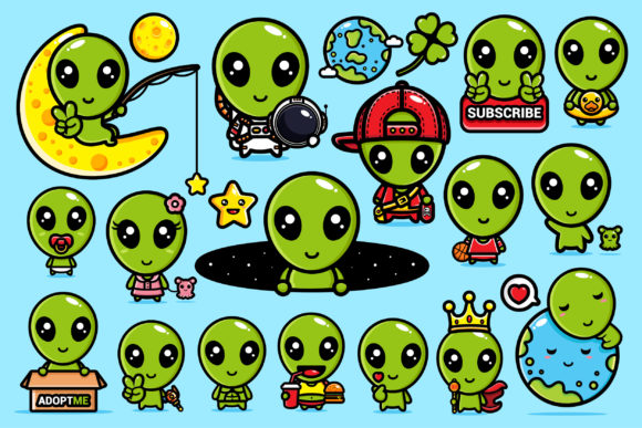 Download Cute Alien Design - Alien Collection