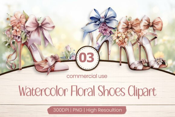 Download Floral Shoes Clipart PNG - Clipart Collection