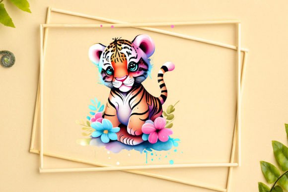 Download Cute Baby Tiger Clipart Bundle - Clipart Collection