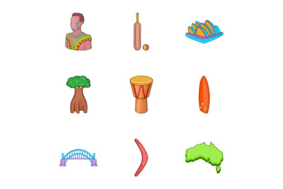 Download Travel to Australia Icons Set - Australia Collection