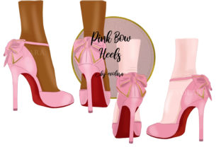Download Pink High Heel Shoes Clipart Fashion - Clipart Collection