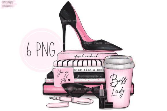 Download Girl Boss Clipart, Boss Lady Shoes Png - Clipart Collection