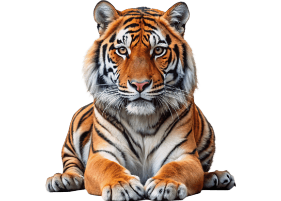Download Tiger is Shown Clipart PNG Design - Clipart Collection