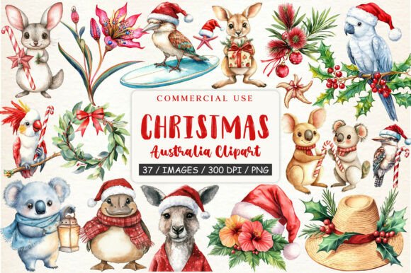 Download Australia Christmas Clipart - Australia Collection