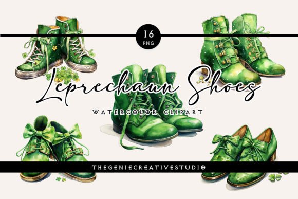 Download Watercolor Leprechaun Shoes PNG Clipart - Clipart Collection