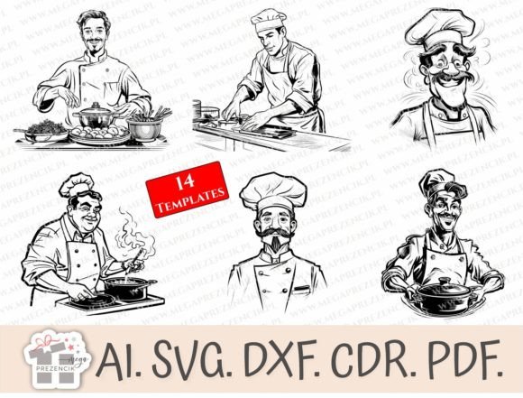Download Chef Vector Svg. Chef Clipart, Laser - Clipart Collection