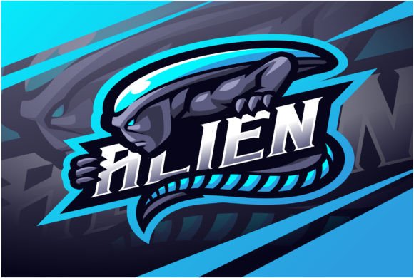 Download Alien Esport Mascot Logo Design - Alien Collection