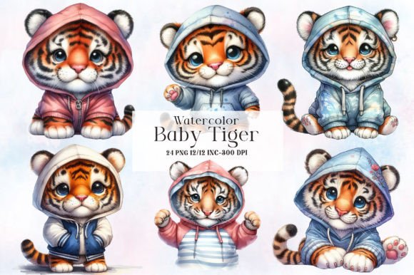 Download Baby Tiger Clipart - Clipart Collection
