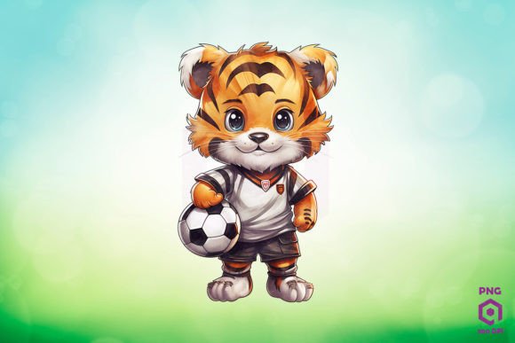 Download Football Player Tiger Clipart PNG - Clipart Collection