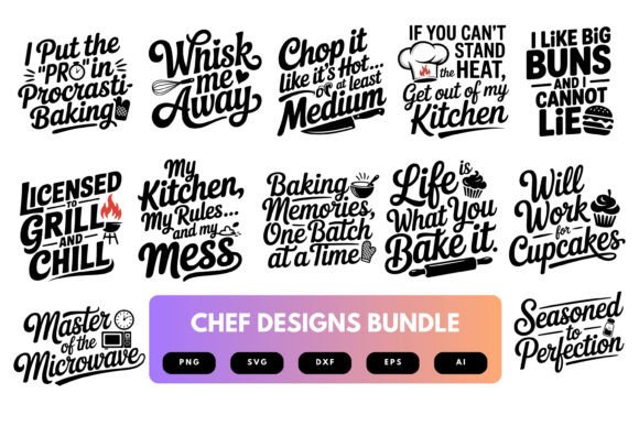 Download Chef SVG Bundle - Chef svg Collection