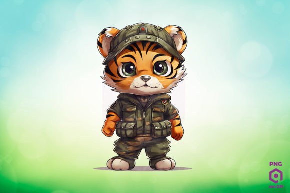 Download Army Tiger Clipart PNG - Clipart Collection