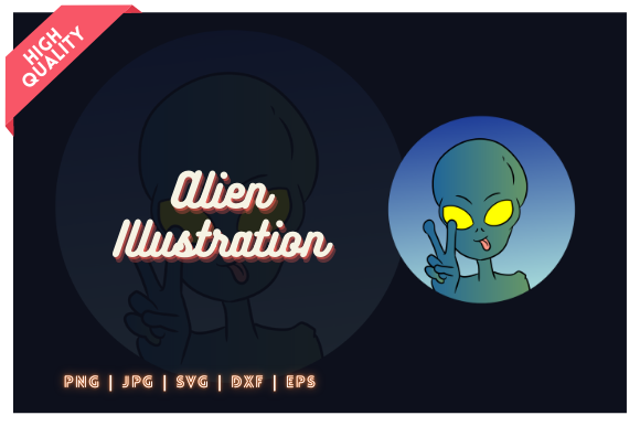 Download Alien Illustration - Alien Collection