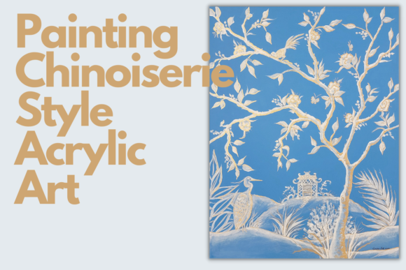 Download Painting Chinoiserie Style Acrylic Art - Paint Collection