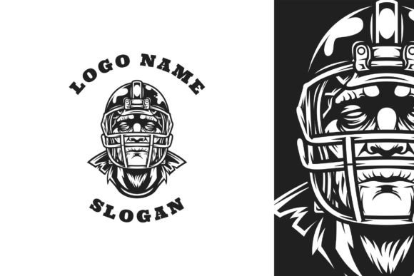 Download Frankenstein Rugby Graphic Logo Design - Graphic Collection