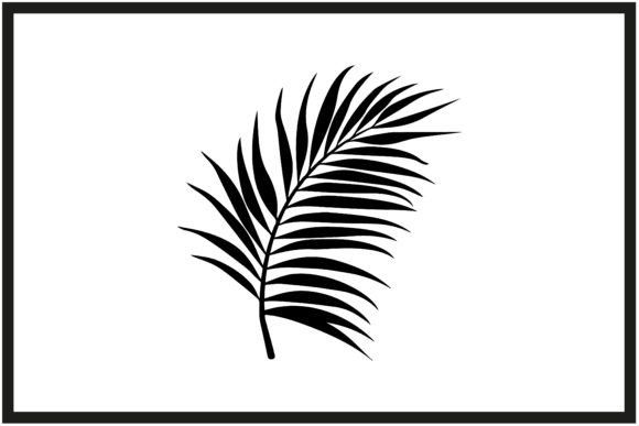 Download Palm Leaf Silhouette Clipart Isolated - Clipart Collection
